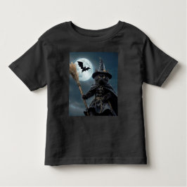 Halloween Heks Kat Peuter T-shirt