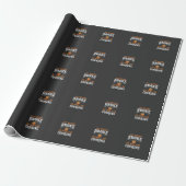 Halloween Heks Kookbezem Gebroken Ontwerp_1 Cadeaupapier (Uitgerold)
