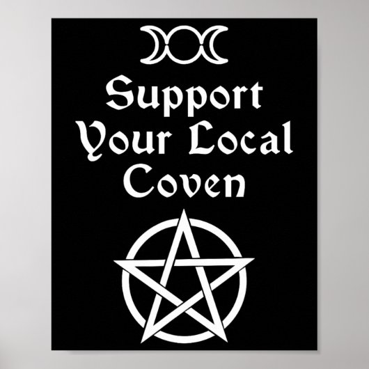 Halloween Heks Kostuum Mannen Vrouwen Poster (Voorkant)