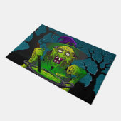 Halloween Heks Lekkere Pad Soep Deurmat (Schuin)