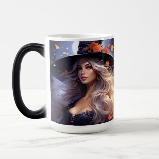 Halloween Heks Magische Mok (Links)