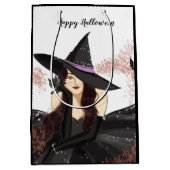 Halloween, heks medium cadeauzakje (Voorkant)