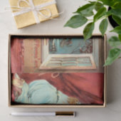  Halloween heks met bezemsteel Tissuepapier (Geschenk)