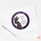 Halloween Heks Moeder Baby Shower Sticker Label (Envelop)