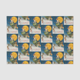  Halloween heks moon betegeld partijweefsel Tissuepapier