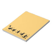 Halloween heks notitieblok (Linkerzijde)