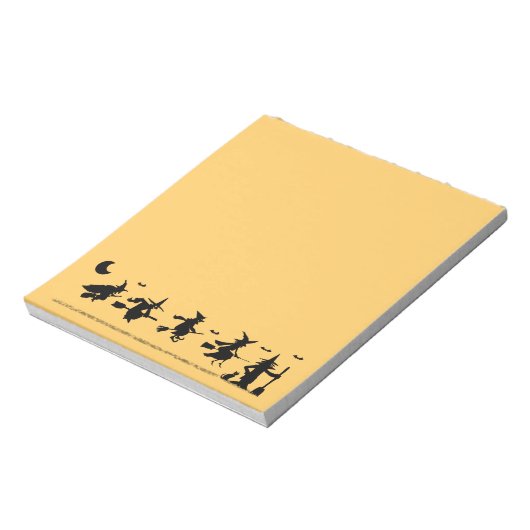 Halloween heks notitieblok (Linkerzijde)