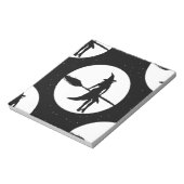 halloween heks notitieblok (Linkerzijde)