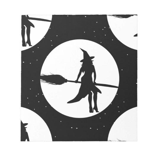 halloween heks notitieblok (Voorkant)