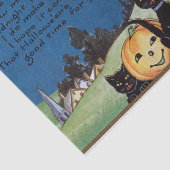 Halloween heks owl zwarte kattenweefsel tissuepapier (Detail)