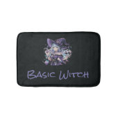 Halloween/Heks/paarse Badmat (Voorkant)