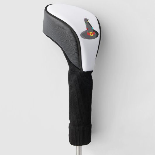 Halloween heks pet golfheadcover (Schuin)