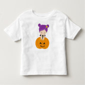 Halloween, heks, pompoen, Boo, Trick or treat Kinder Shirts (Voorkant)
