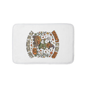 Halloween Heks Pompoen Patch Humor Badmat