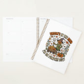Halloween Heks Pompoen Patch Humor Planner (Display)