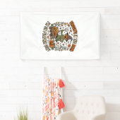 Halloween Heks Pompoen Patch Humor Spandoek (Insitu)