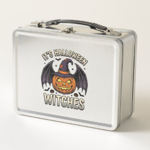 Halloween Heks Pompoen Vintage Vleermuis Shirt_1