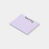 Halloween heks post-it® notes (Schuin)