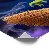 Halloween/heks Poster (Hoek)