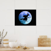 Halloween Heks Poster (Keuken)