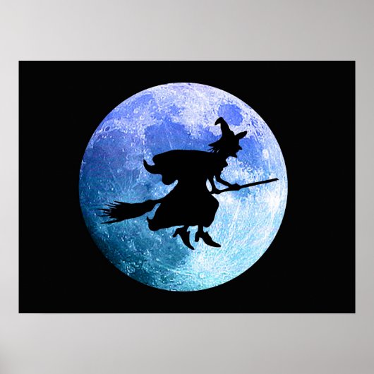 Halloween Heks Poster (Voorkant)