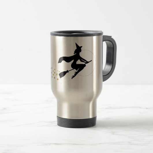 Halloween - heks reisbeker (Voorkant rechts)