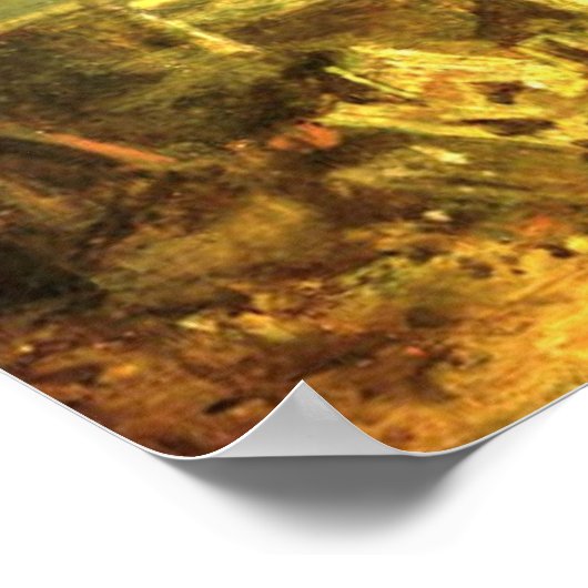 -Halloween-heks Ride Poster (Hoek)