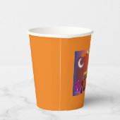 Halloween Heks Rij Auto Gezegde Papieren Bekers (Rechts)