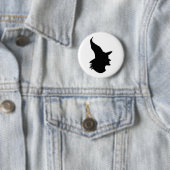 halloween heks ronde button 5,7 cm (In situ)