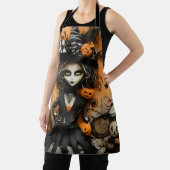 Halloween heks schort (Insitu)