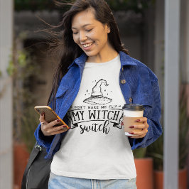 Halloween heks Shirt | Grappig heks T-shirt