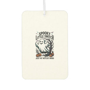 Halloween Heks Shirt Vintage Geest Humor Ontwerp_1 Luchtverfrisser