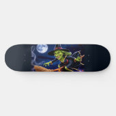 Halloween / Heks Skateboard (Horizontaal)