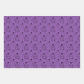 halloween heks snoep inpakpapier vel (Voorkant 3)