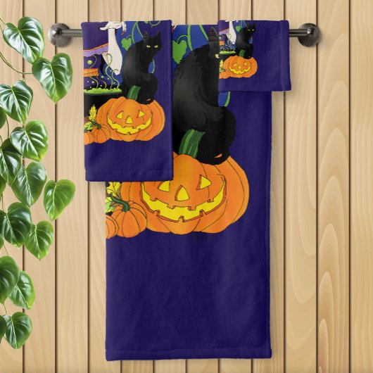 Halloween Heks Sugar Skull Bad Handdoek