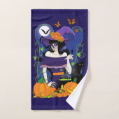 Halloween Heks Sugar Skull Bad Handdoek (Handdoek)