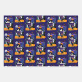 Halloween Heks Sugar Skull Inpakpapier Vel (Voorkant 3)