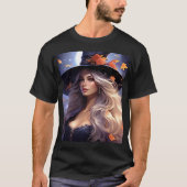 Halloween Heks T-shirt (Voorkant)