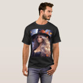 Halloween Heks T-shirt (Voorkant volledig)