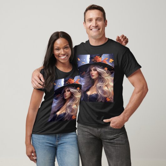Halloween Heks T-shirt (Unisex)
