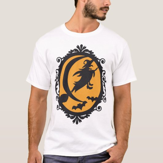 Halloween Heks T-shirt (Voorkant)