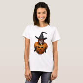 Halloween heks T-shirt (Voorkant volledig)