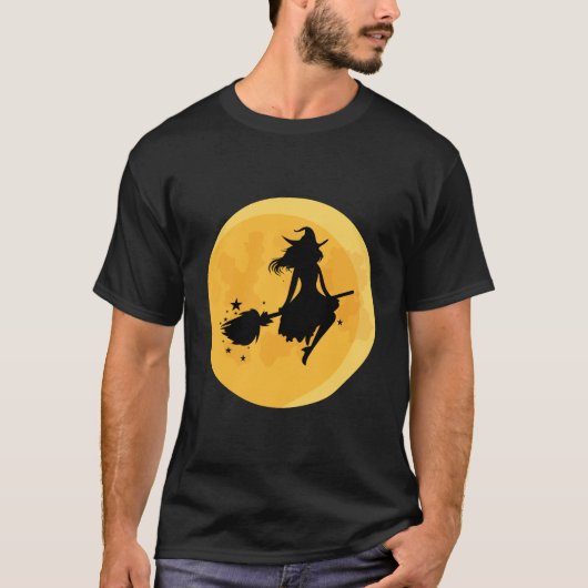 Halloween heks T-shirt (Voorkant)