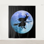 Halloween Heks Tapijt Wandkleed (Voorkant)