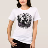 Halloween Heks Texas Hexen T-shirt (Voorkant)