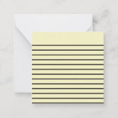 Halloween heks thema Canvas tas Notitiekaartje (Achterkant)