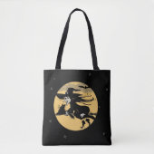Halloween Heks Tote Bag (Voorkant)