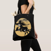Halloween Heks Tote Bag (Dichtbij)
