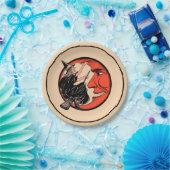  Halloween-heks uit de jaren 20 Papieren Bordje (Feest)