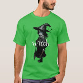 Halloween Heks Vakantie T-shirt (Voorkant)